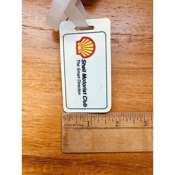 Vintage‎ Shell Motorist Club The Smart Direction Retrieval Service Luggage Tags - Picture 4 of 6